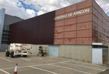 Pintura_en_fachada Pintores Industriales Barcelona